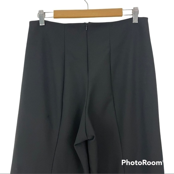 Matthildur Handmade High Rise Black Wide Leg Pants Medium - Picture 6 of 16